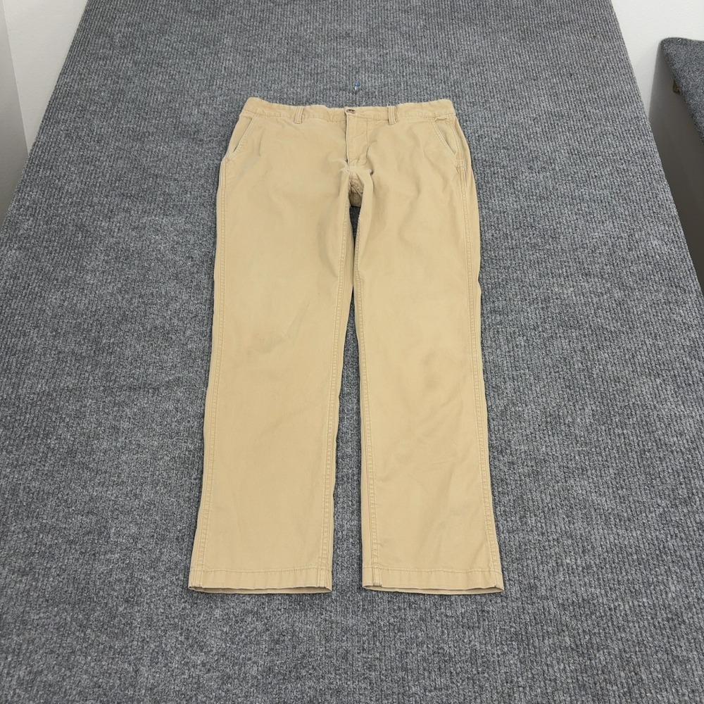Mountain Khakis Pants Mens‎ 34x30 Tan Cotton Spandex Modern Fit Outdoor Casual